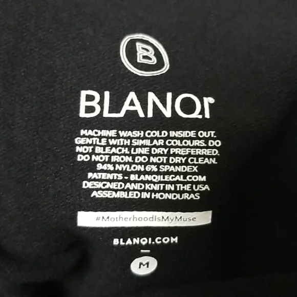 Blanqi PostPartum 2 Pairs of Leggings M - Picture 5 of 7